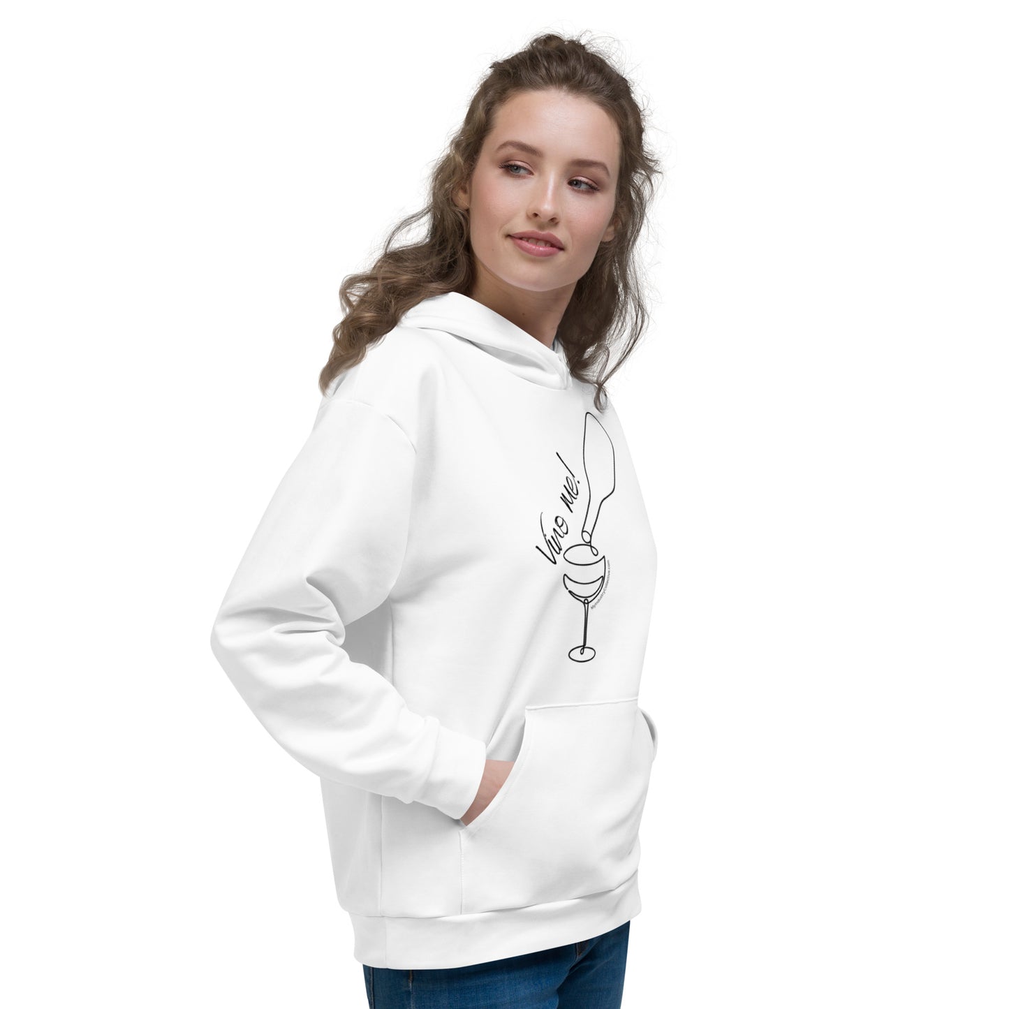 Vino Me Unisex Hoodie