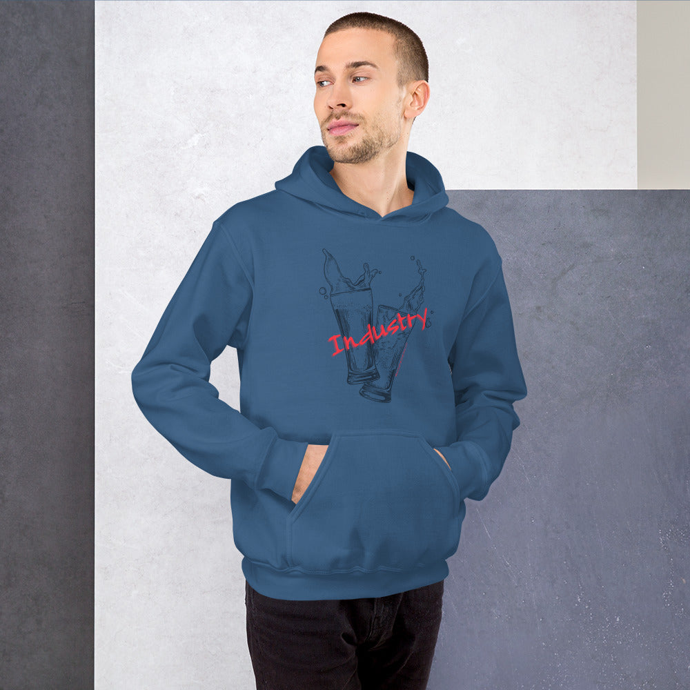 Industry Red Unisex Hoodie