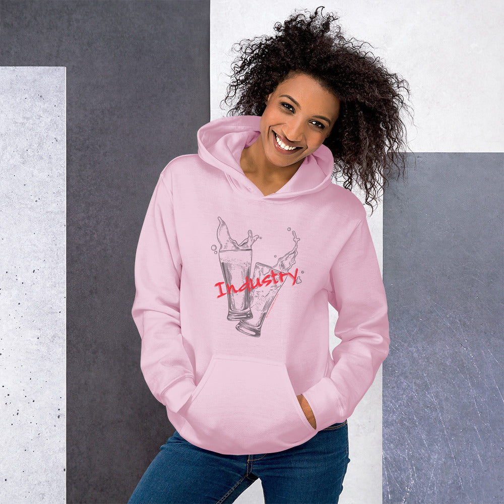 Industry Red Unisex Hoodie