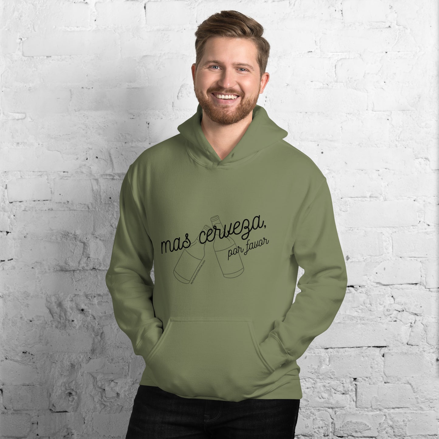 Mas Cerveza Unisex Hoodie