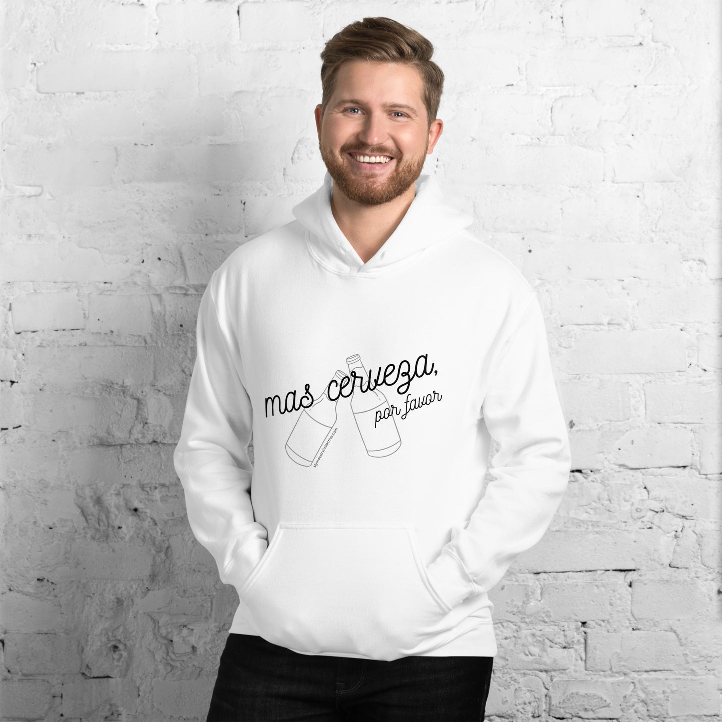 Mas Cerveza Unisex Hoodie