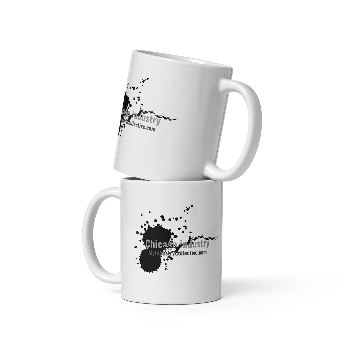 Industry Ink White glossy mug