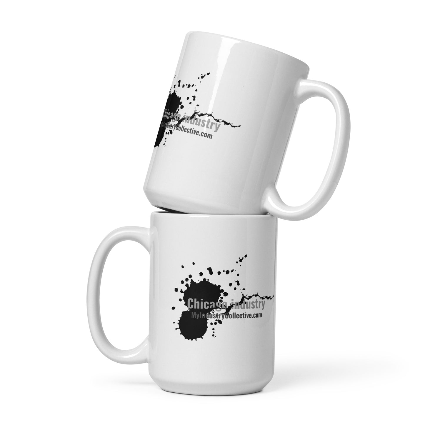 Industry Ink White glossy mug